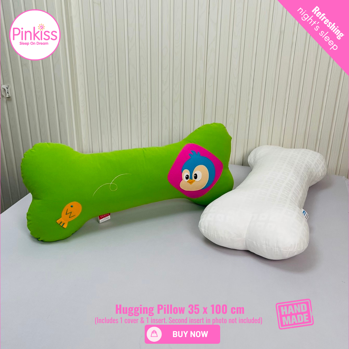 Bone Hug Pillow – Playful & Cozy in Every Size