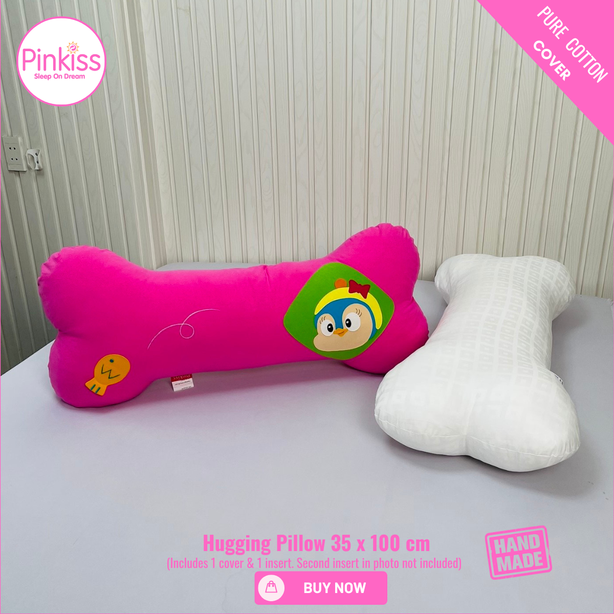 Bone Hug Pillow – Playful & Cozy in Every Size