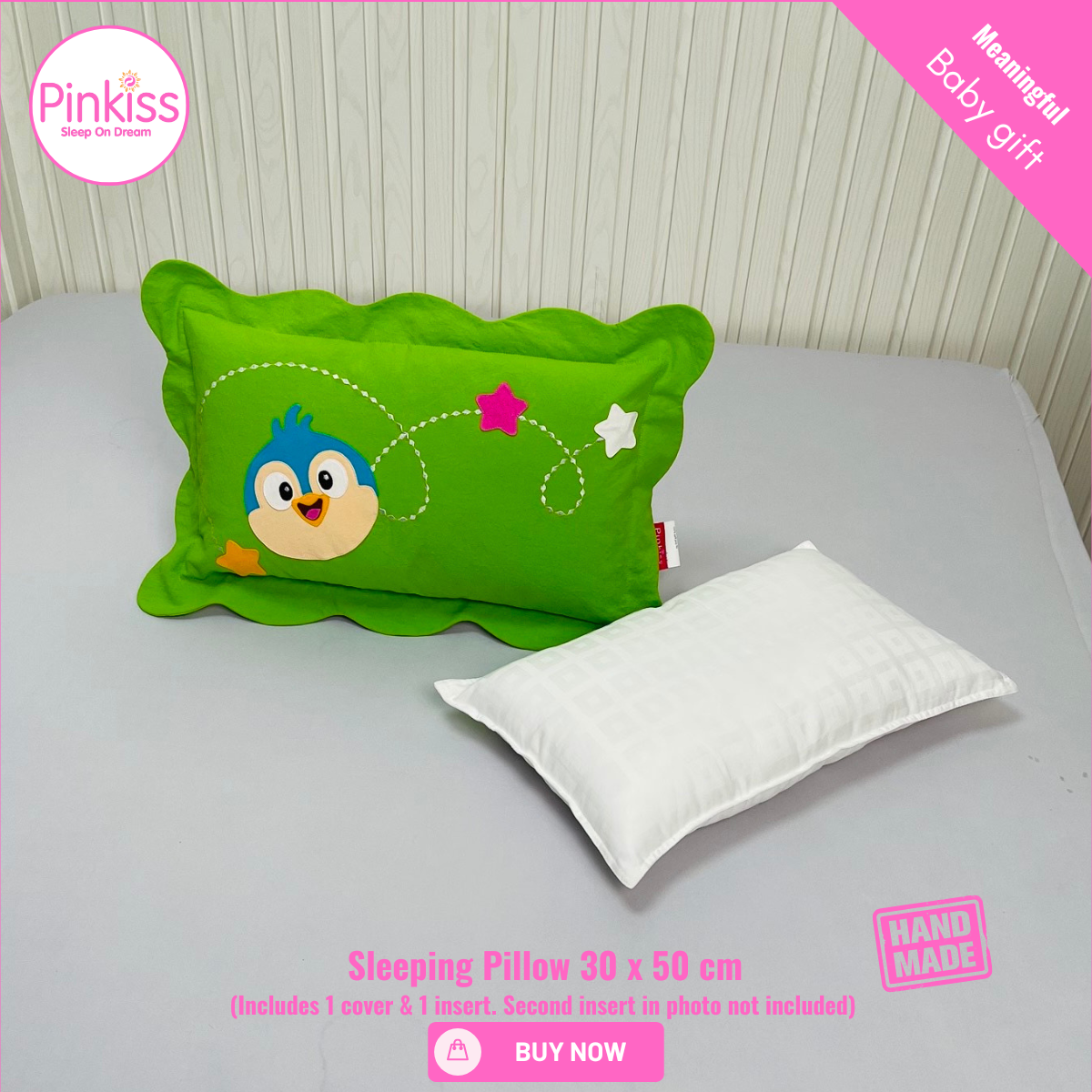Toddler Sleep Pillow – Gentle, Playful & Supportive Comfort