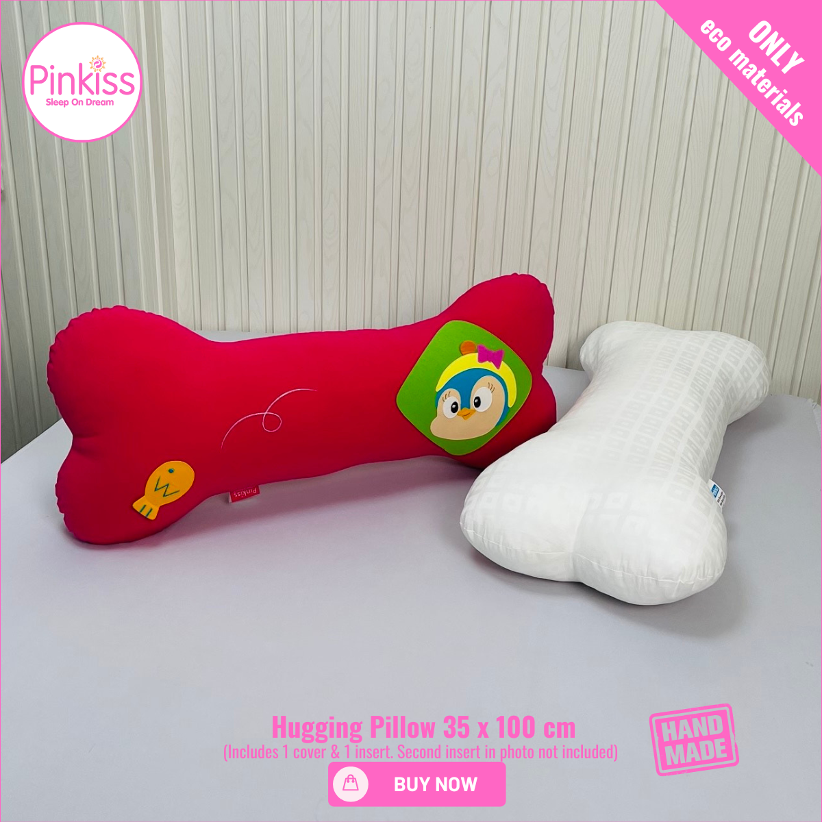 Bone Hug Pillow – Playful & Cozy in Every Size