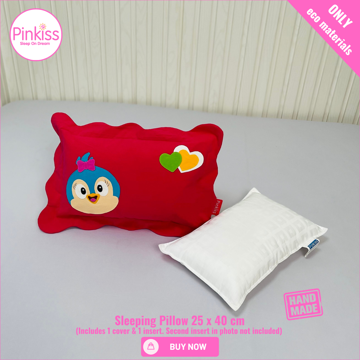 Toddler Sleep Pillow – Gentle, Playful & Supportive Comfort