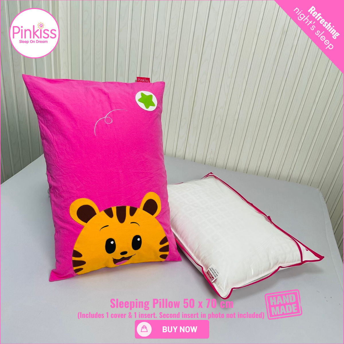 Classic Teen & Adult Sleep Pillow – Durable Comfort