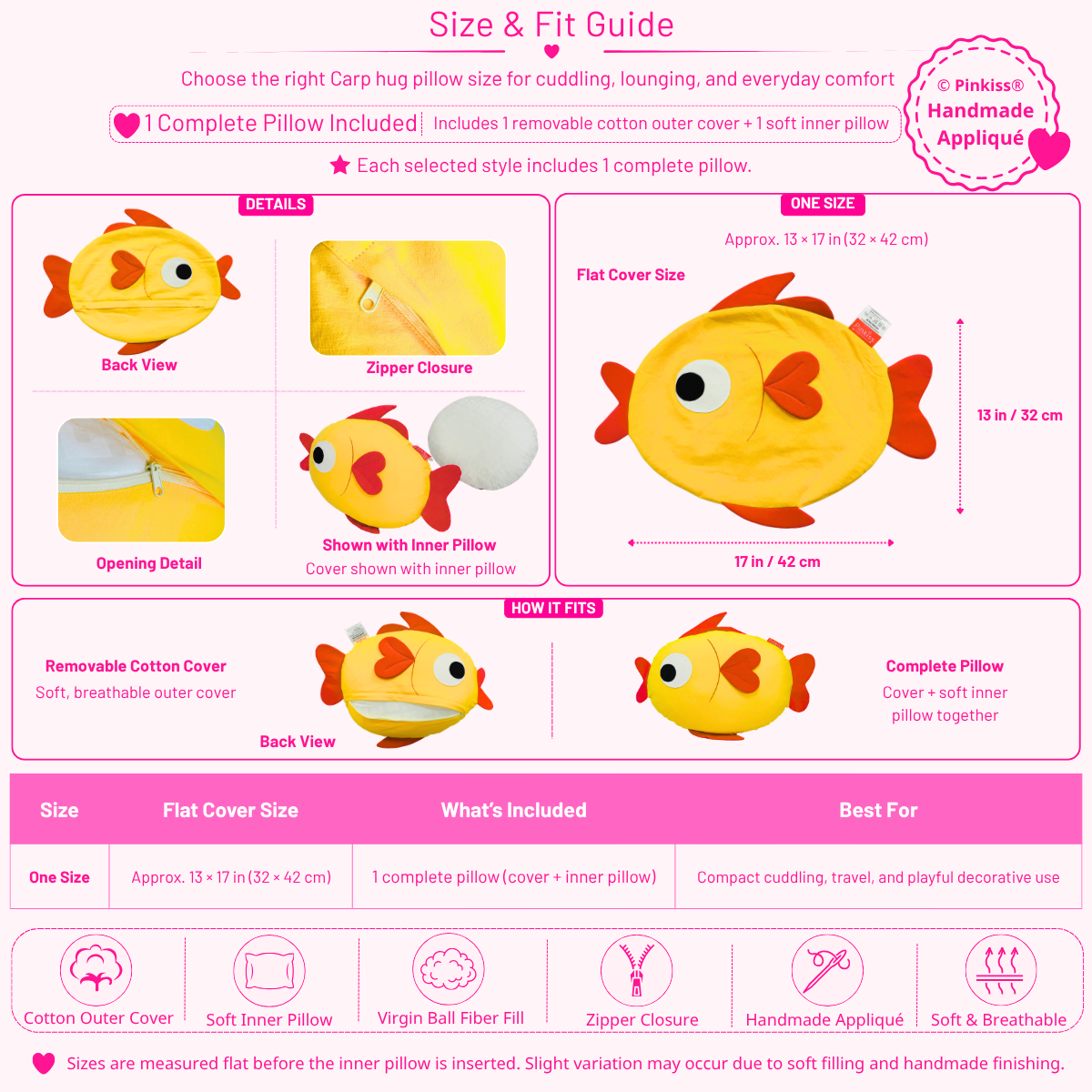 Carp Hug Pillow