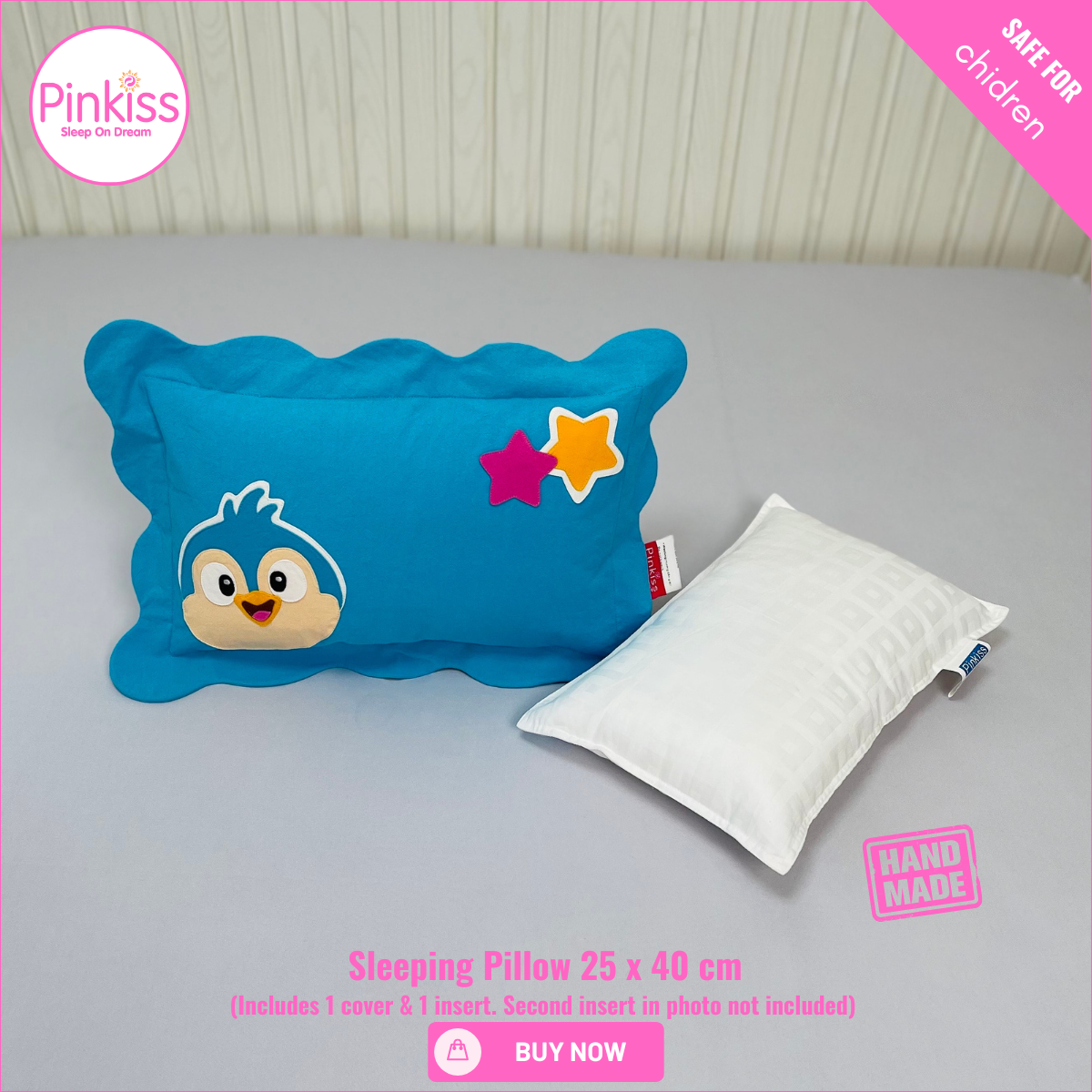 Toddler Sleep Pillow – Gentle, Playful & Supportive Comfort