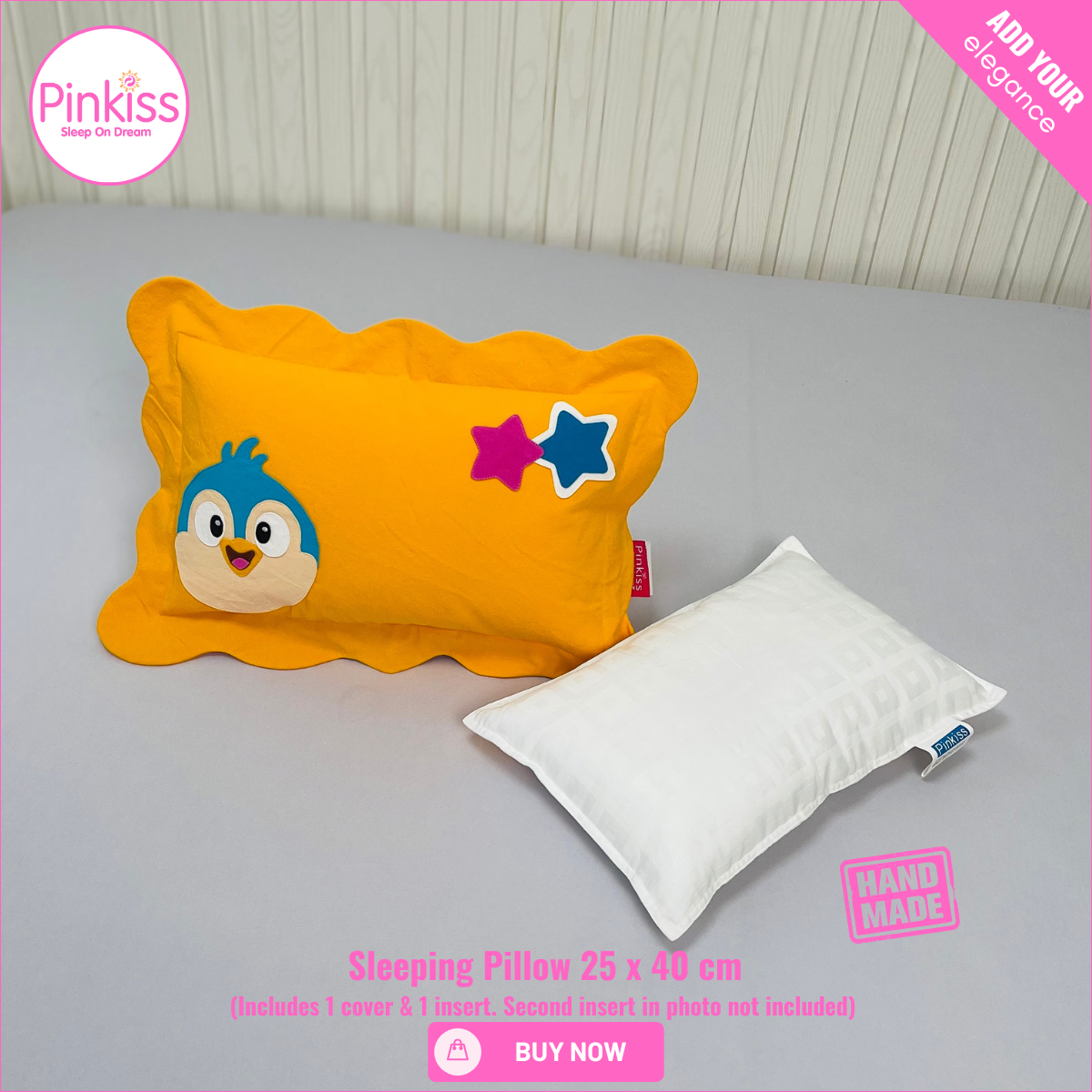 Toddler Sleep Pillow – Gentle, Playful & Supportive Comfort