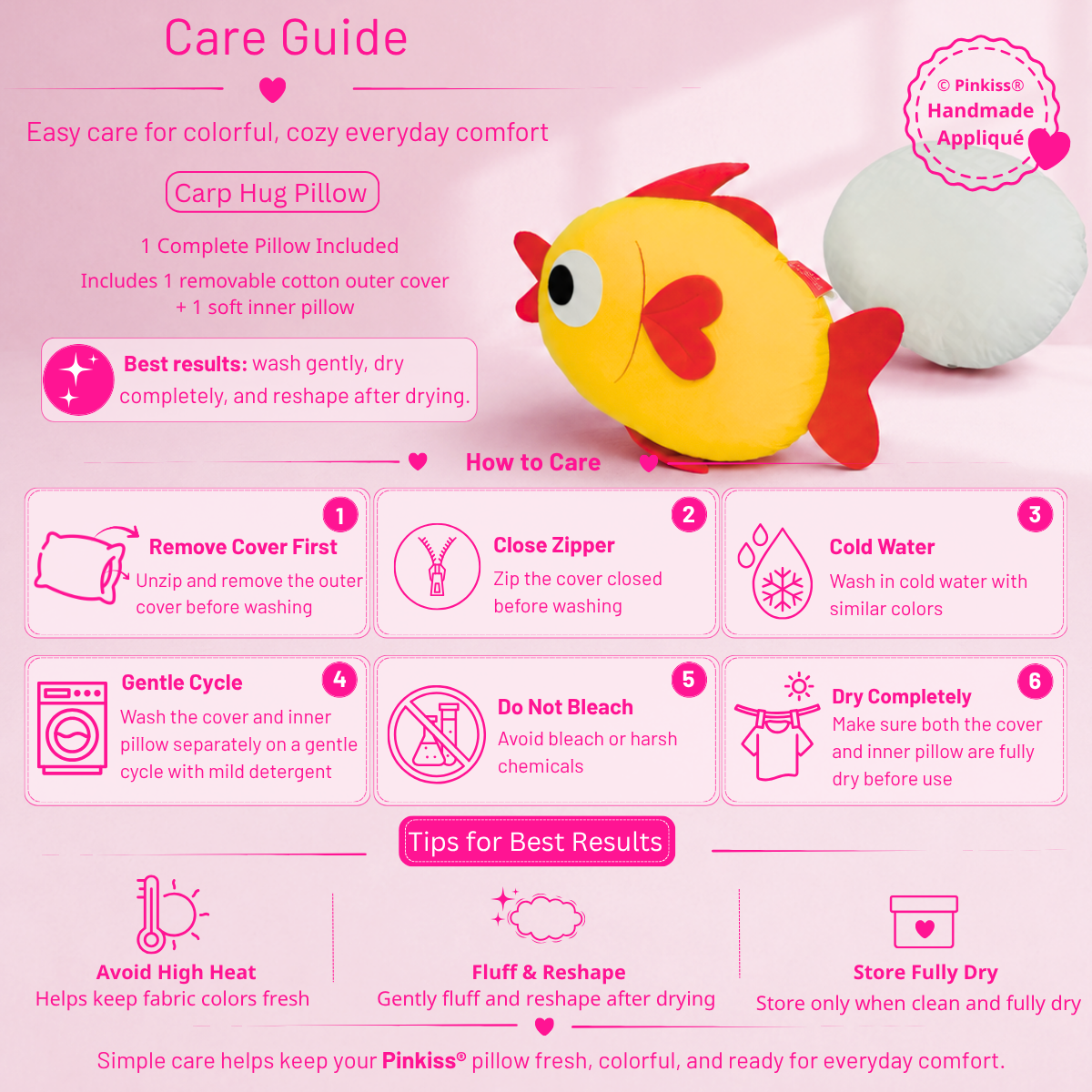 Carp Hug Pillow