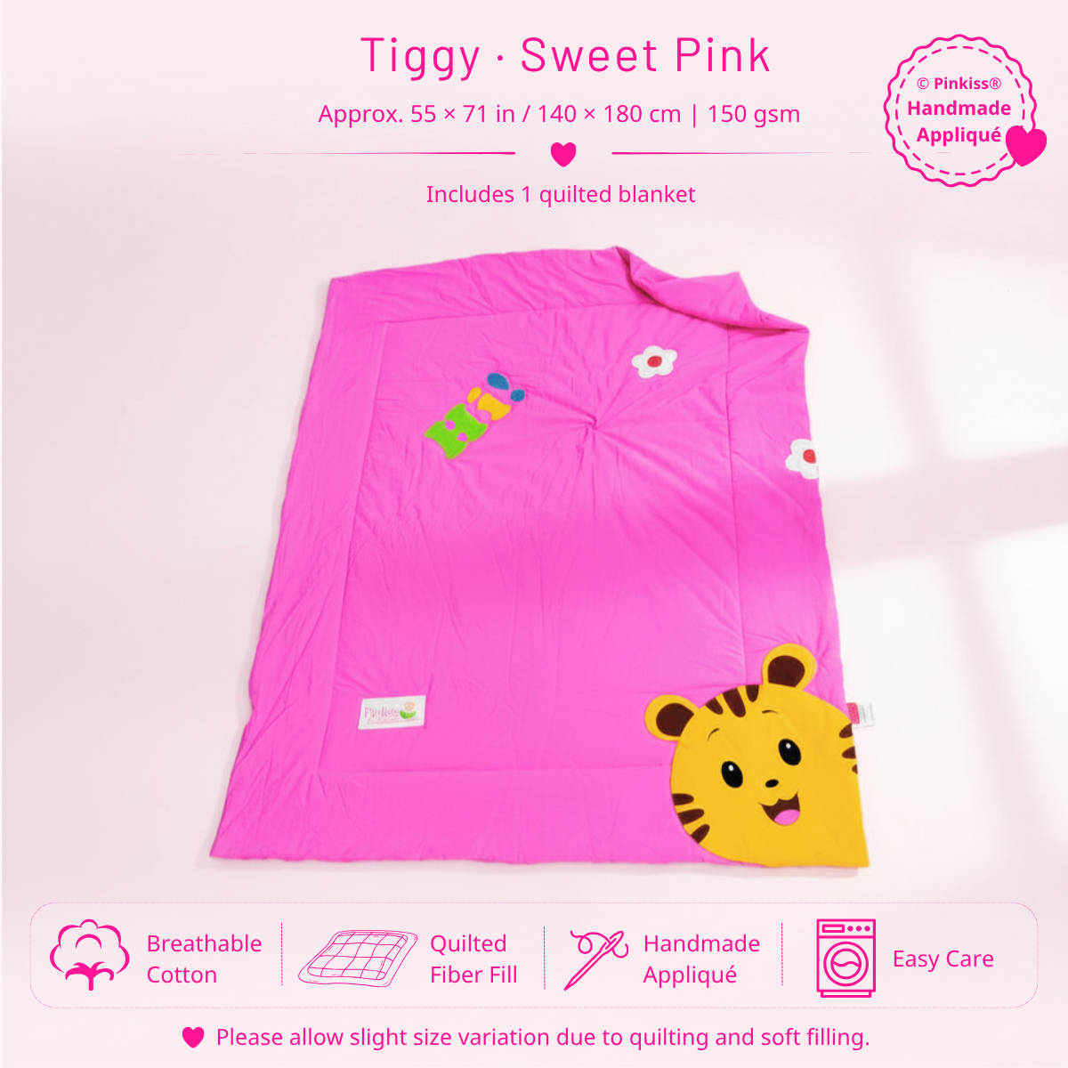 Junior Cotton Quilted Blanket