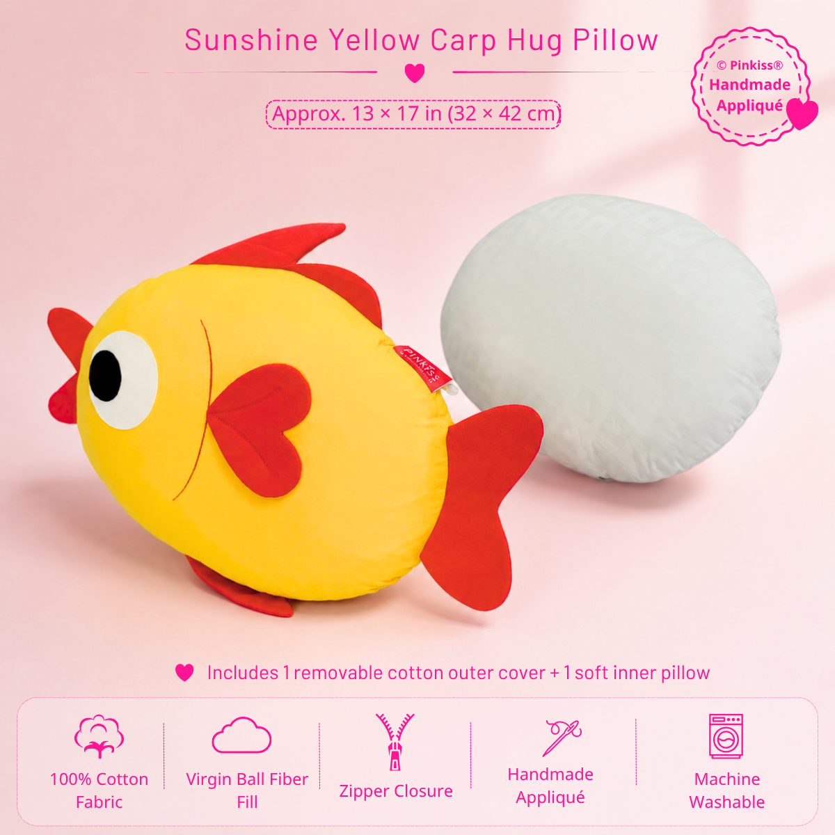 Carp Hug Pillow