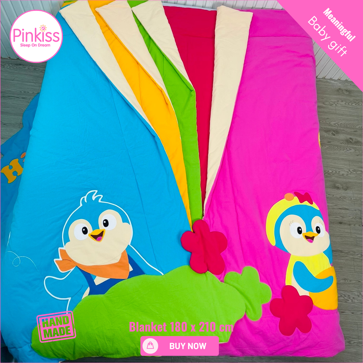 Teen & Adult Quilted Blanket – Gentle & Lasting Comfort