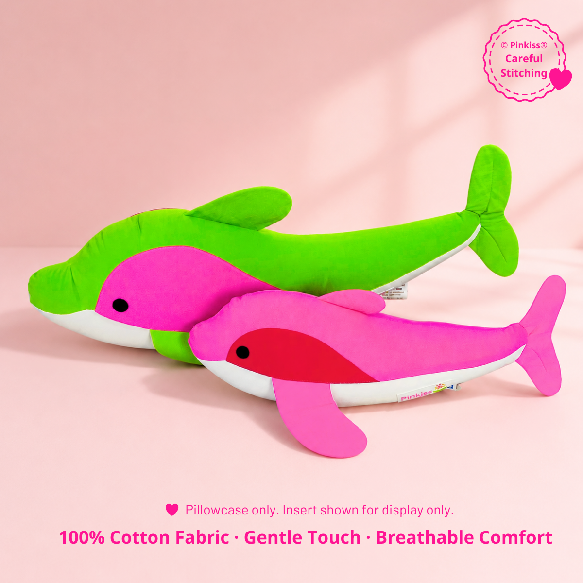 Dolphin Hug Pillowcase