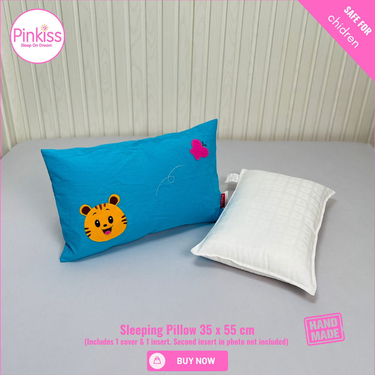 Kids Sleep Pillow – Comfy, Playful & Supportive