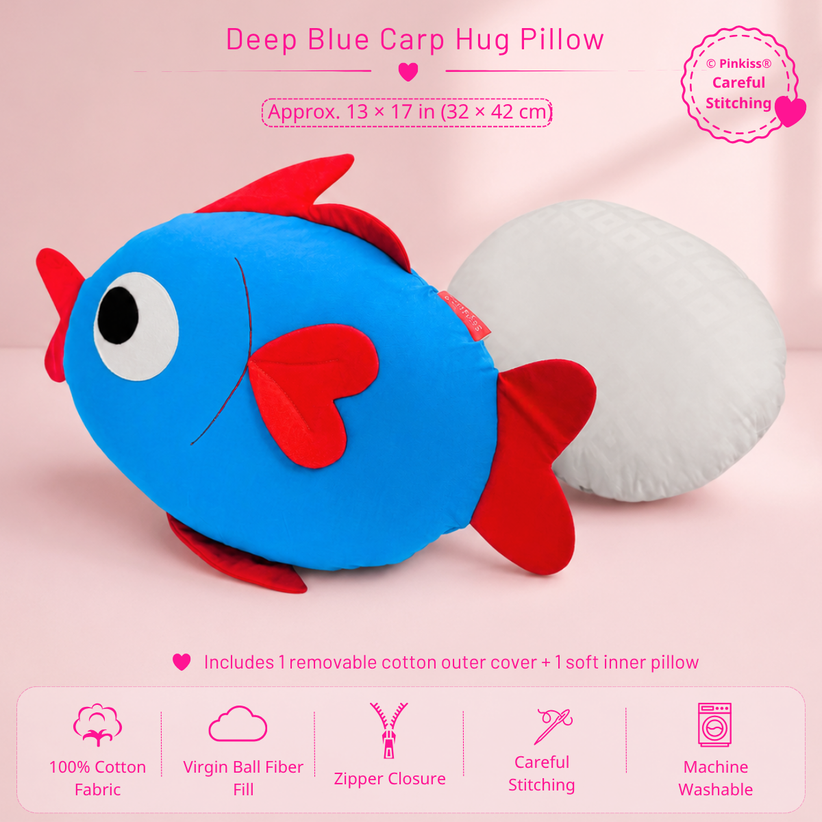Carp Hug Pillow