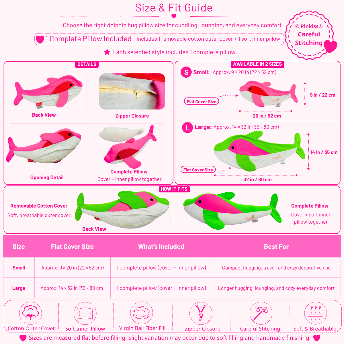 Dolphin Hug Pillow