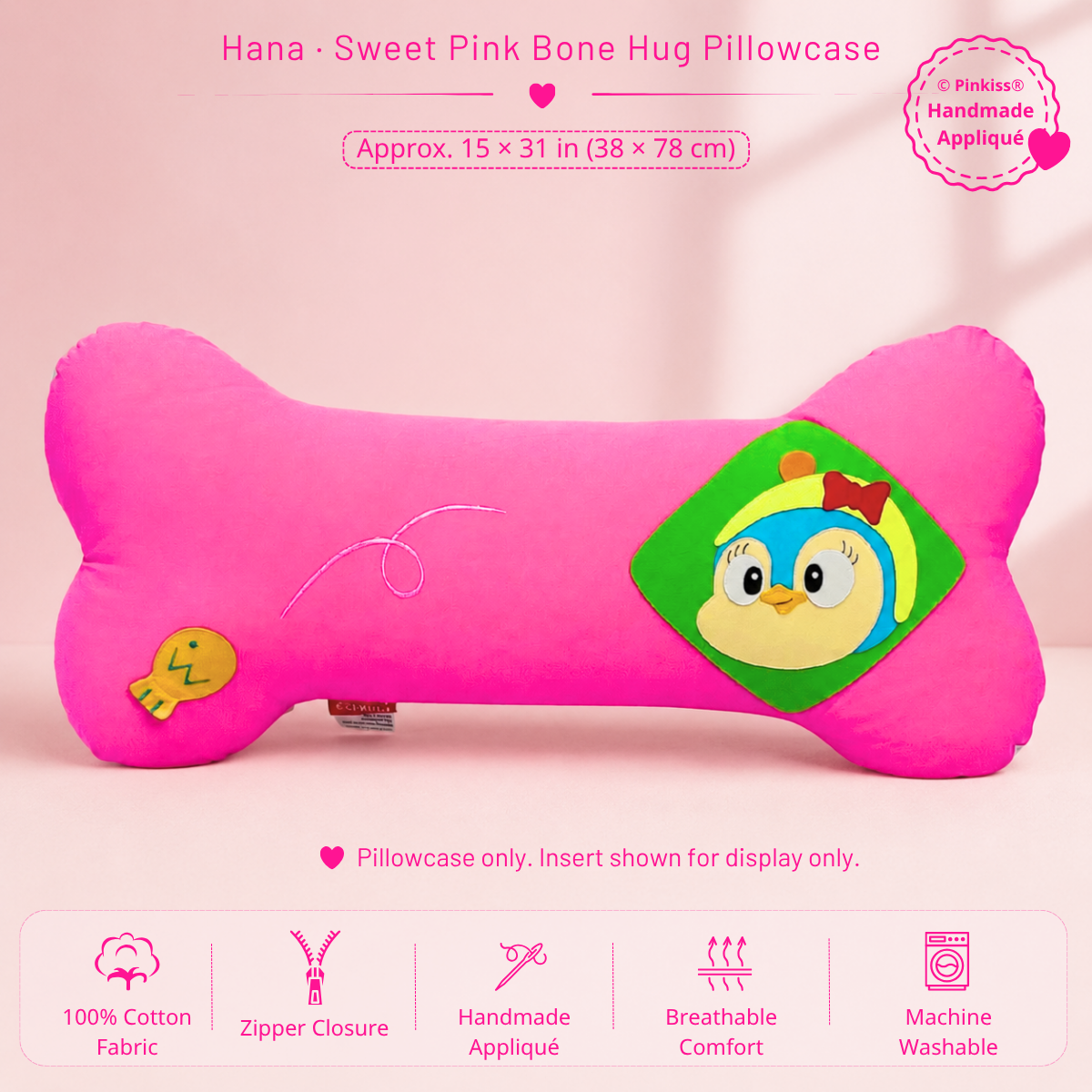 Bone Hug Pillowcase