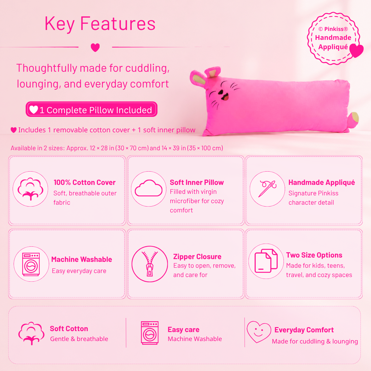 Character Multi-Use Pillow