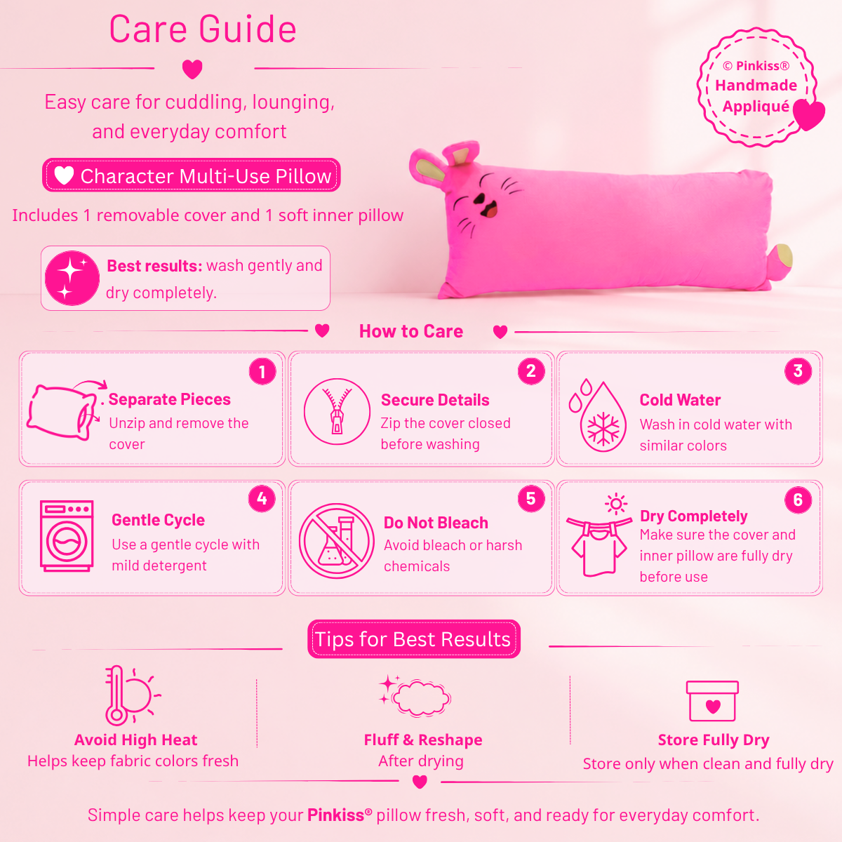 Character Multi-Use Pillow