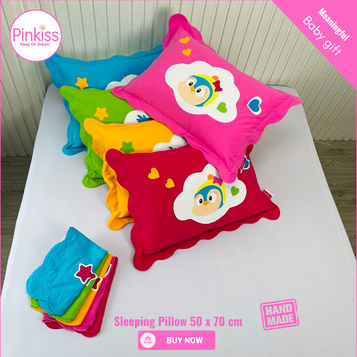 Teen & Adult Sleep Pillow – Balanced, Durable & Gentle Comfort