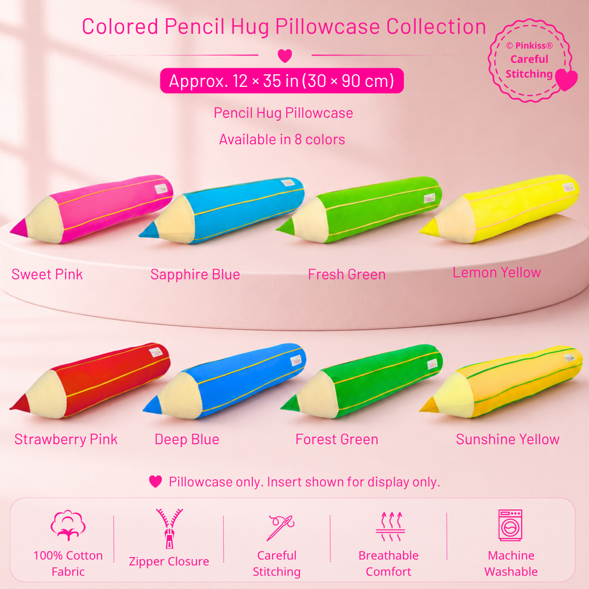 Pencil Hug Pillowcase