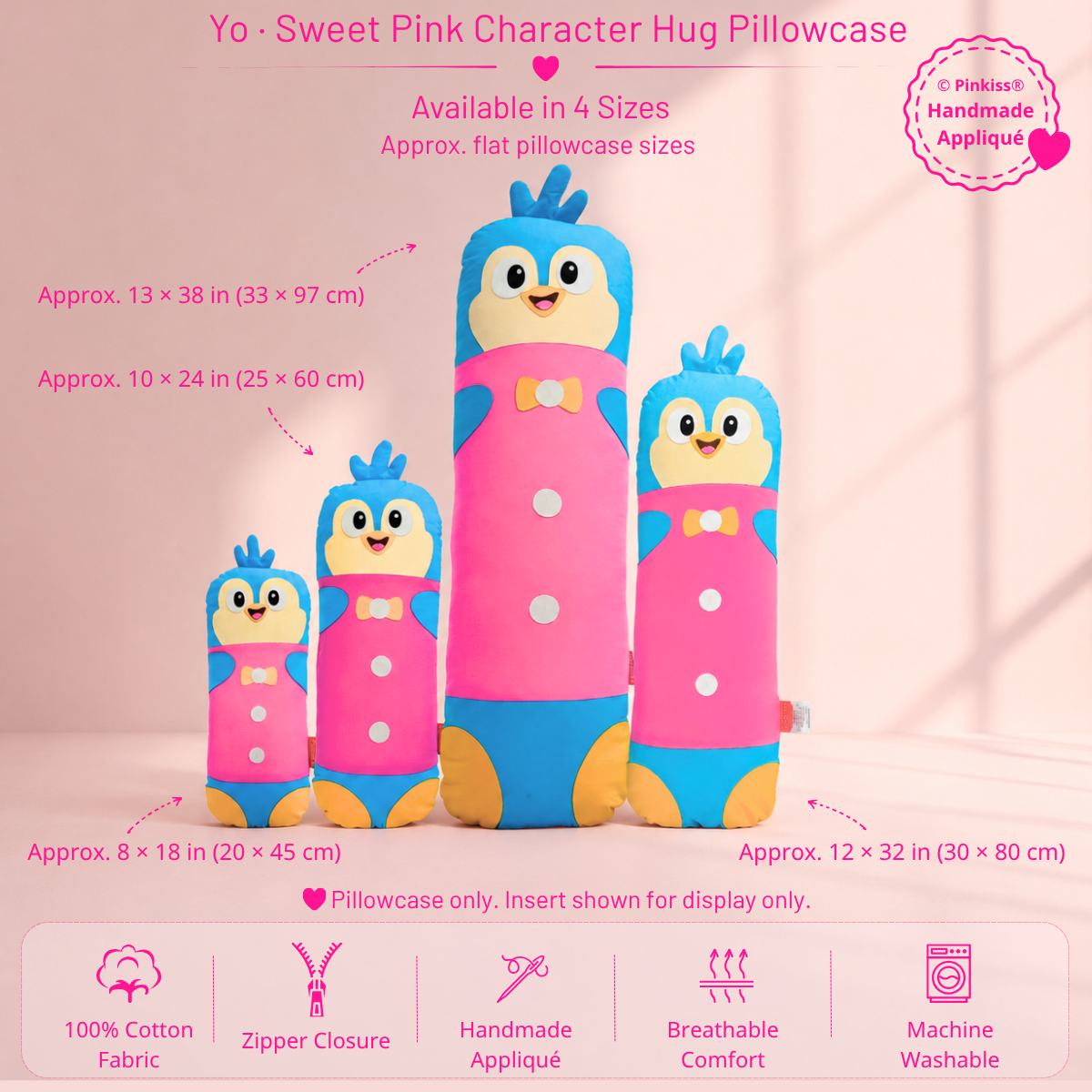 Character Hug Pillowcase