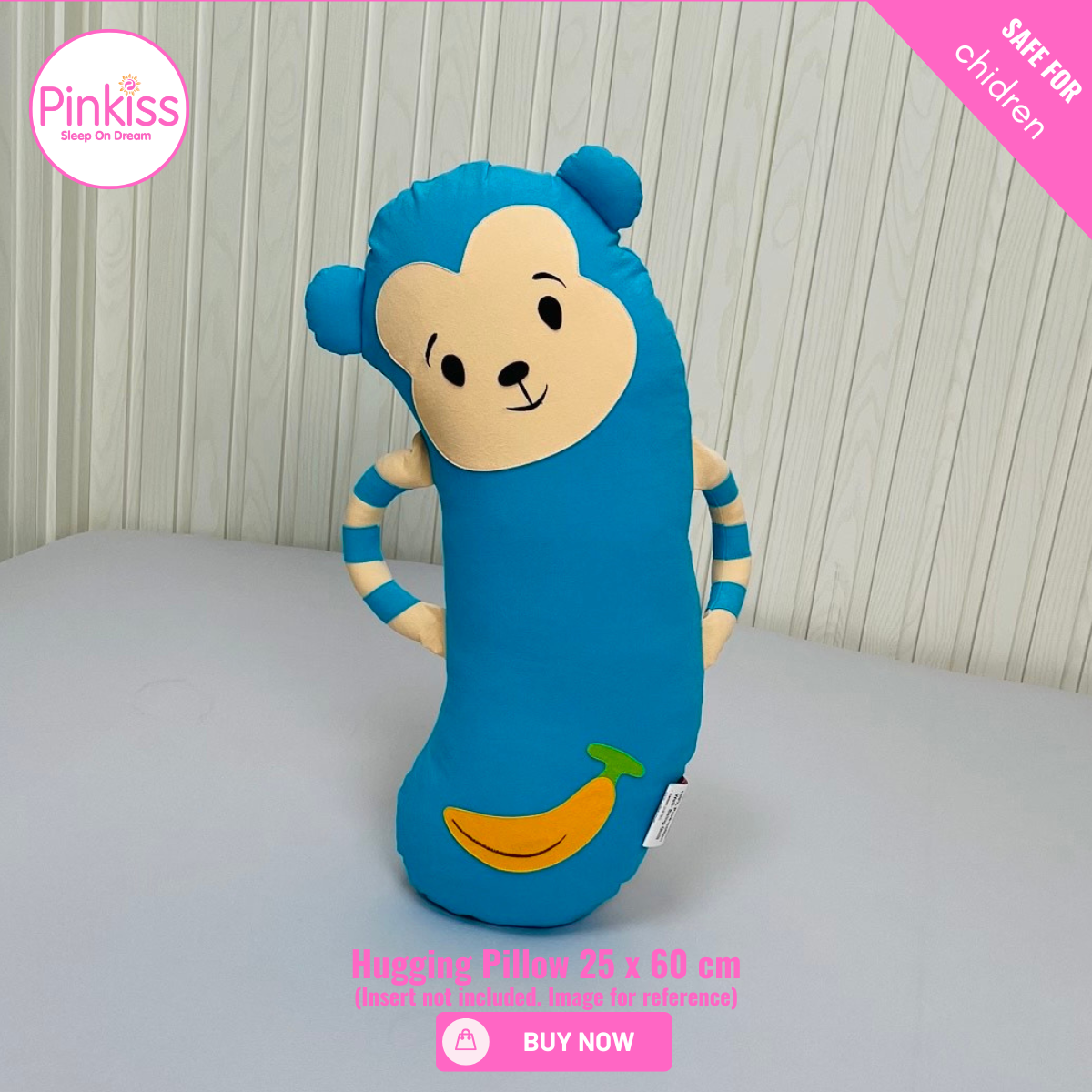 Monkey Hugging Pillowcase – Snuggly & Joyful Comfort