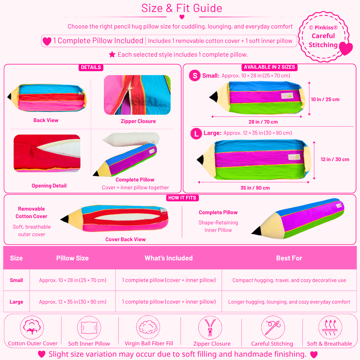 Pencil Hug Pillow