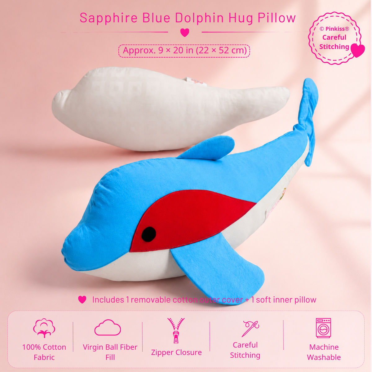 Dolphin Hug Pillow
