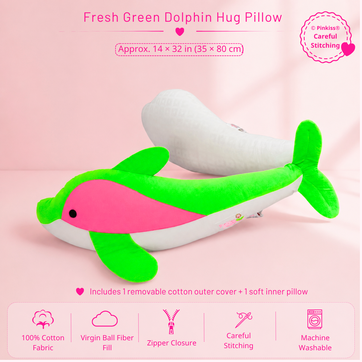 Dolphin Hug Pillow
