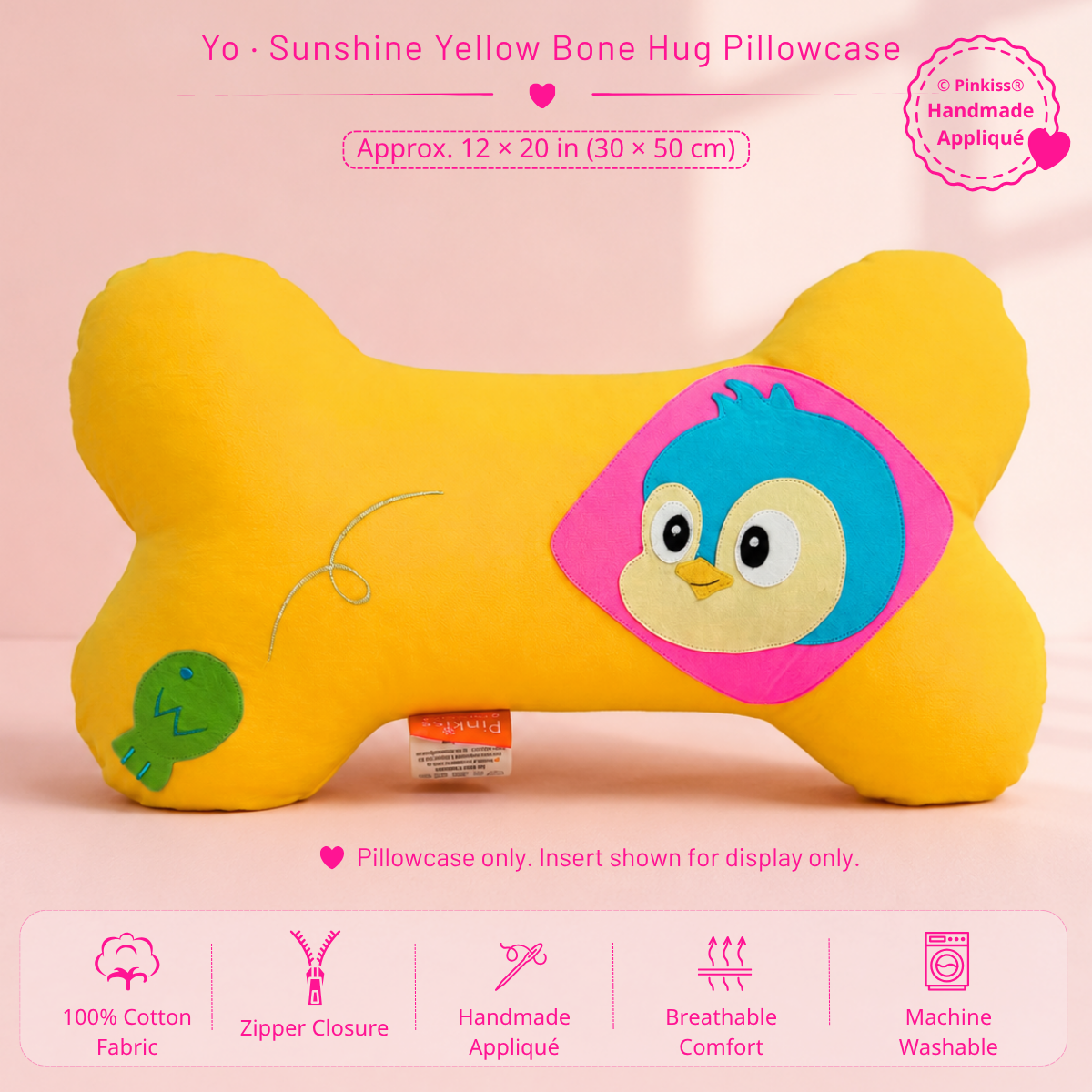 Bone Hug Pillowcase