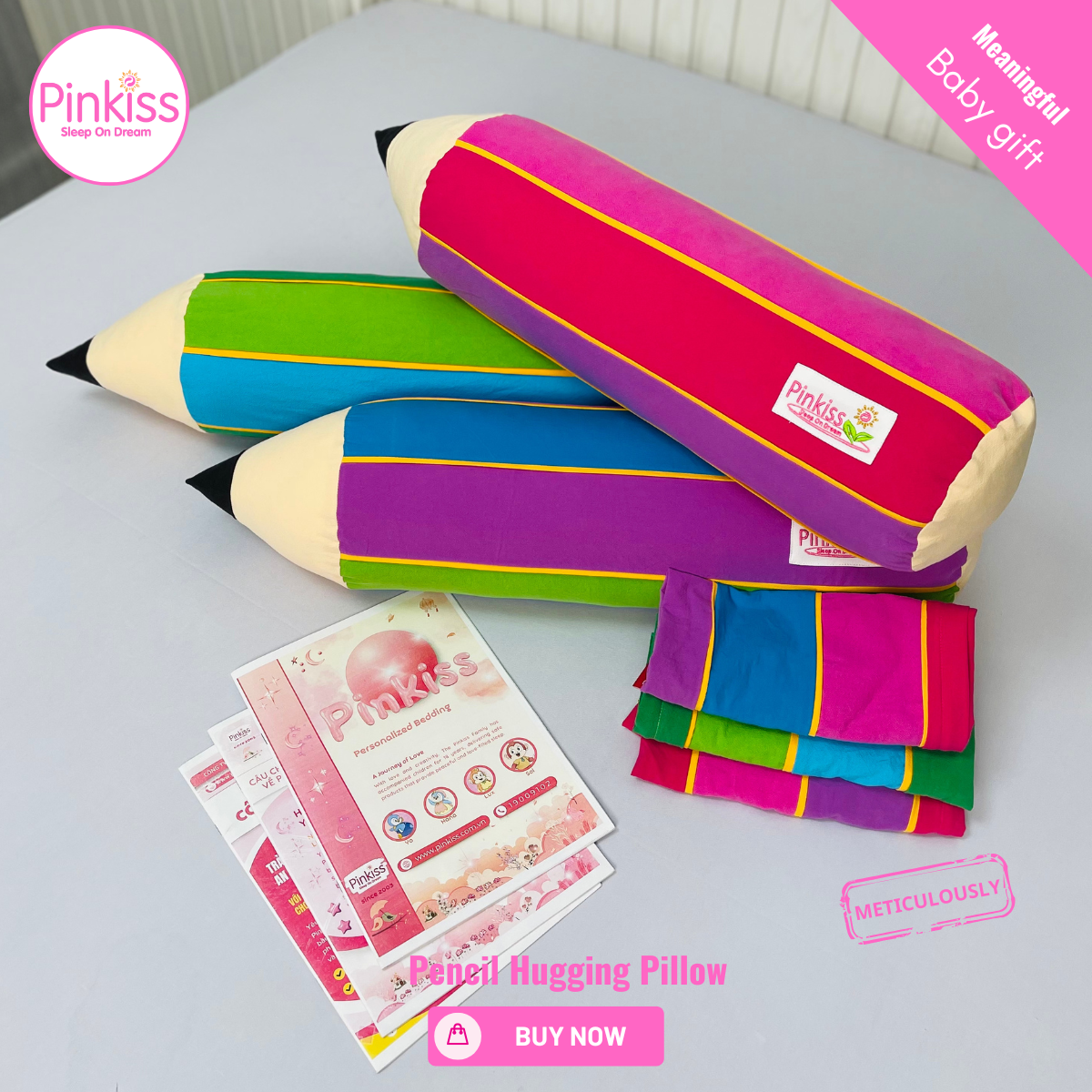 Pencil-Shaped Hugging Pillowcase