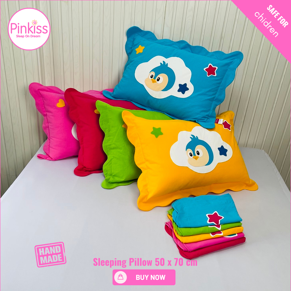 Teen & Adult Sleep Pillow – Balanced, Durable & Gentle Comfort