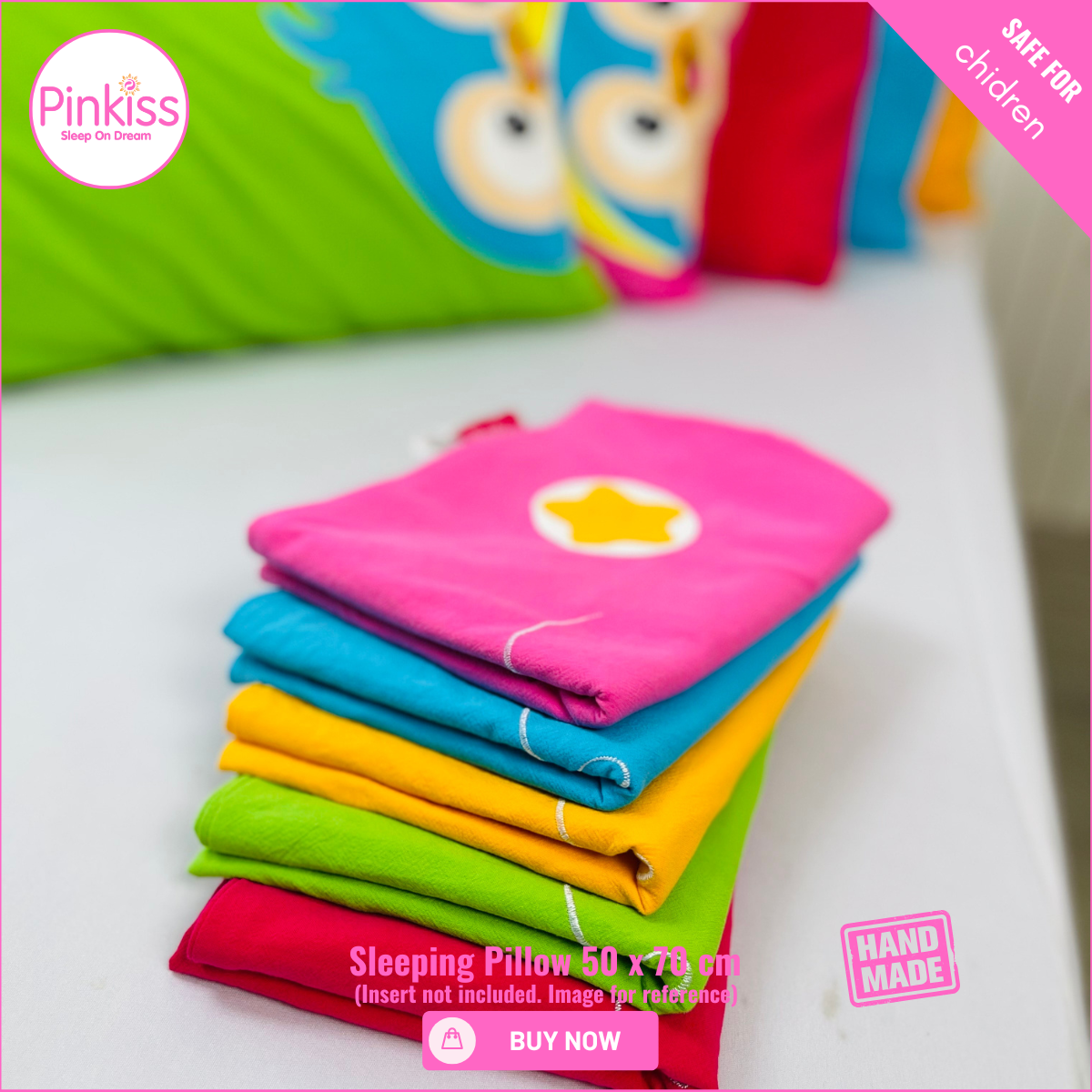 Classic Teen & Adult Pillowcase – Durable Comfort