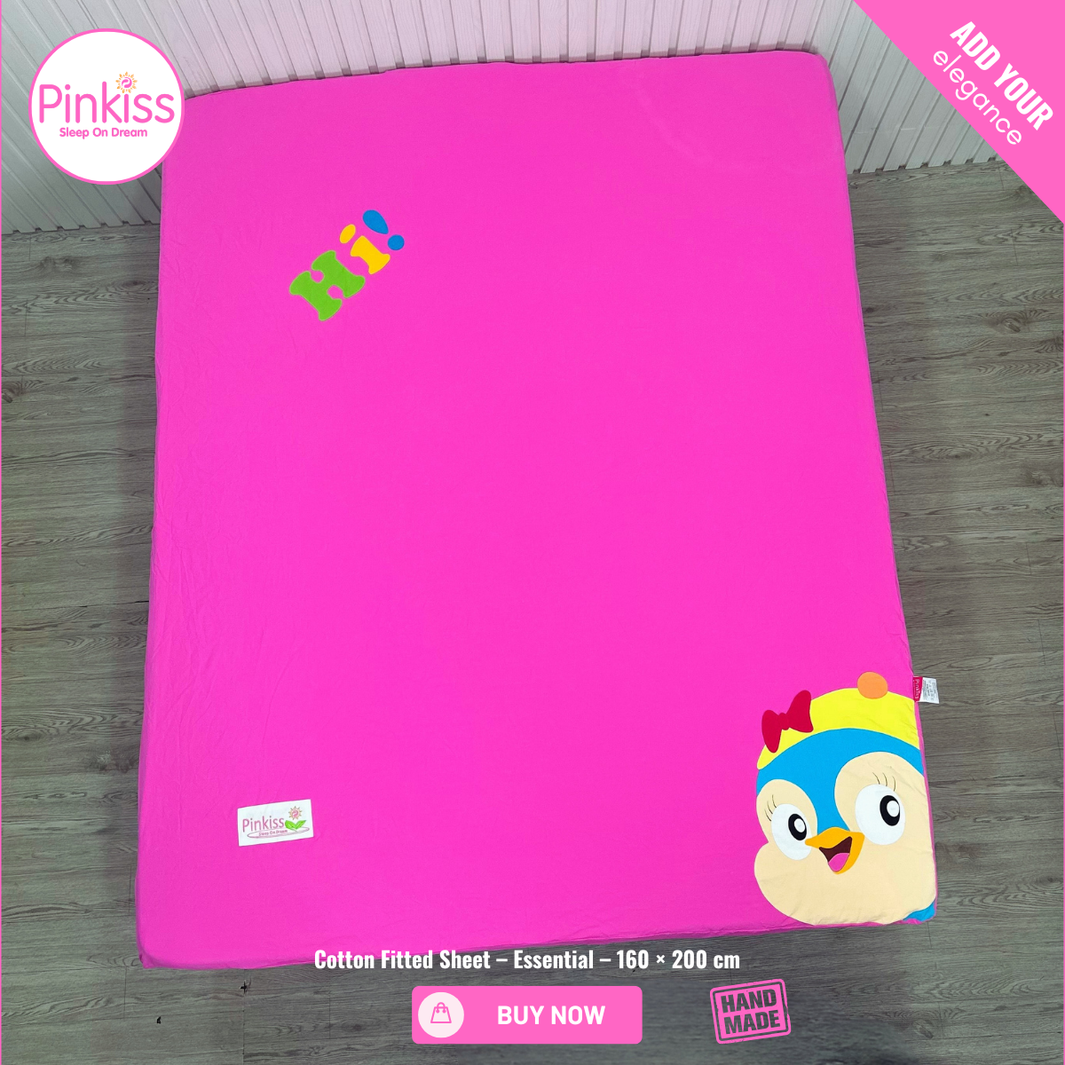 Cotton Fitted Sheet – Essential