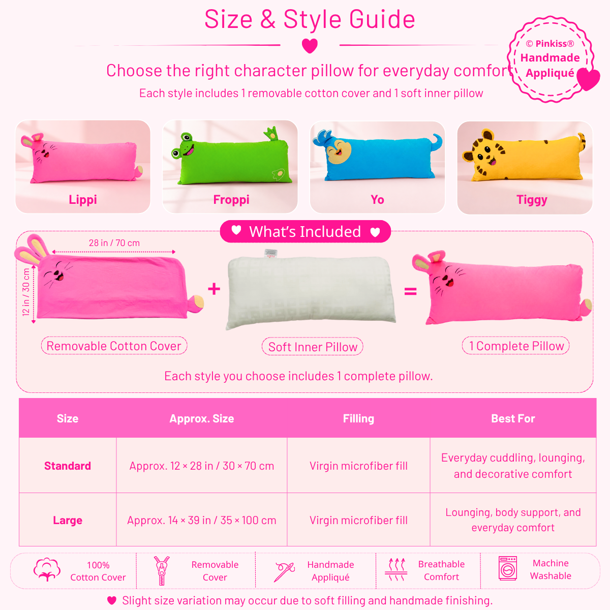 Character Multi-Use Pillow