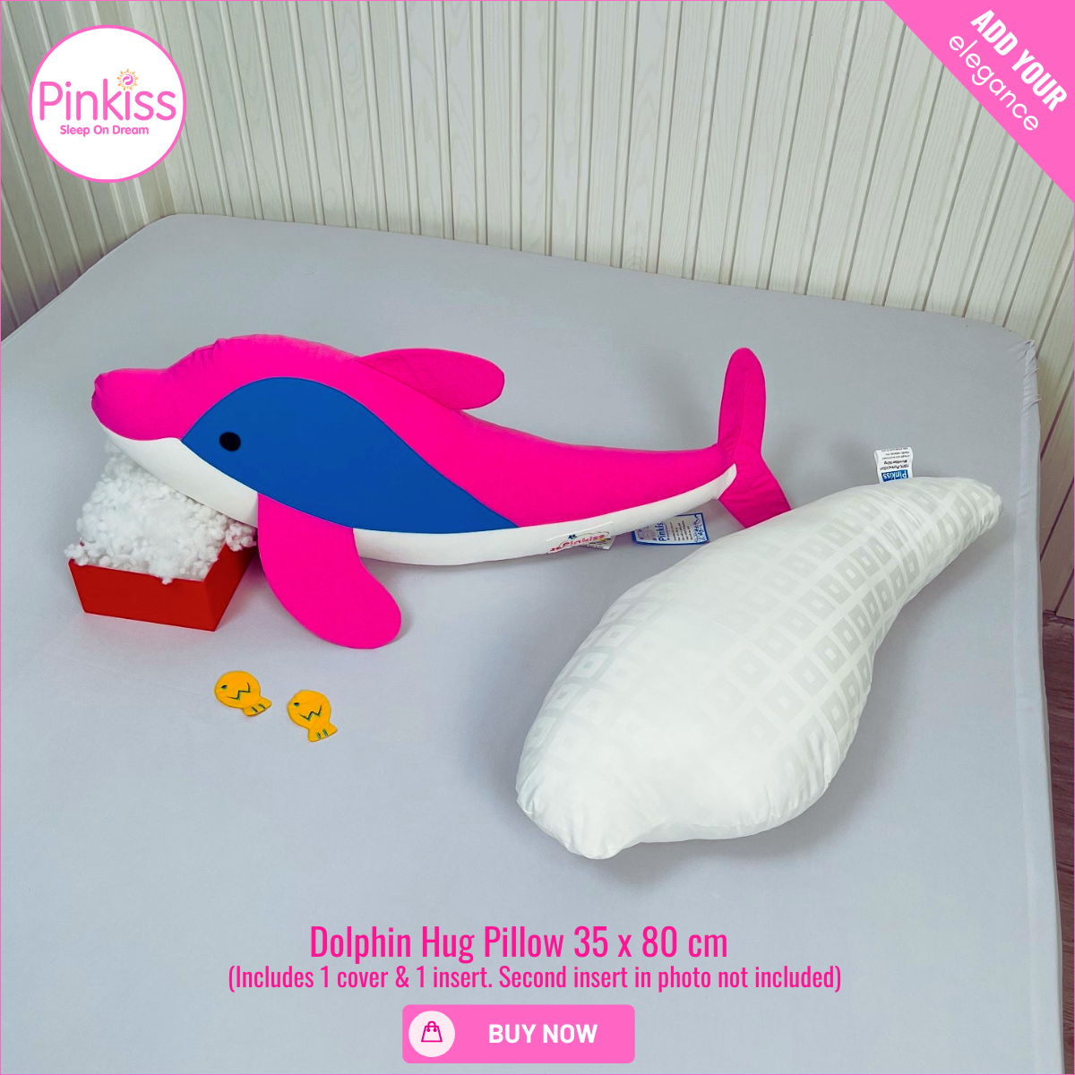Dolphin Hug Pillow