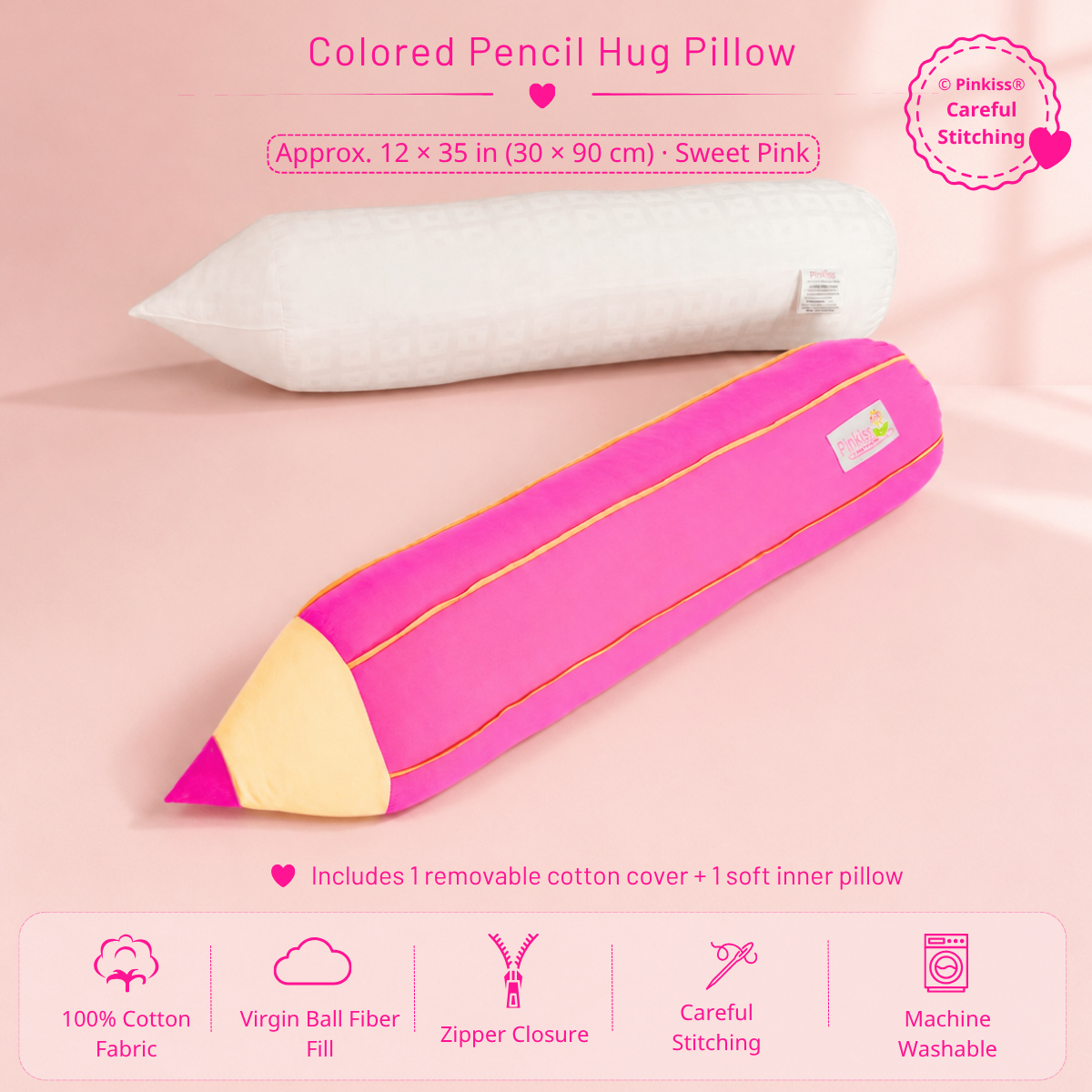 Pencil Hug Pillow