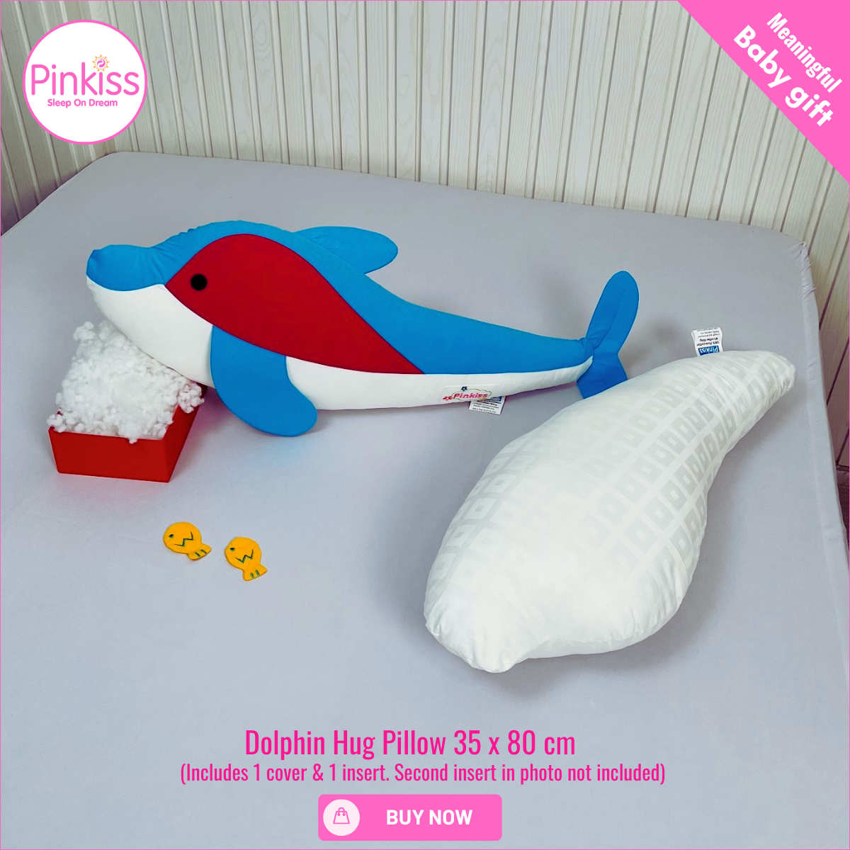 Dolphin Hug Pillow