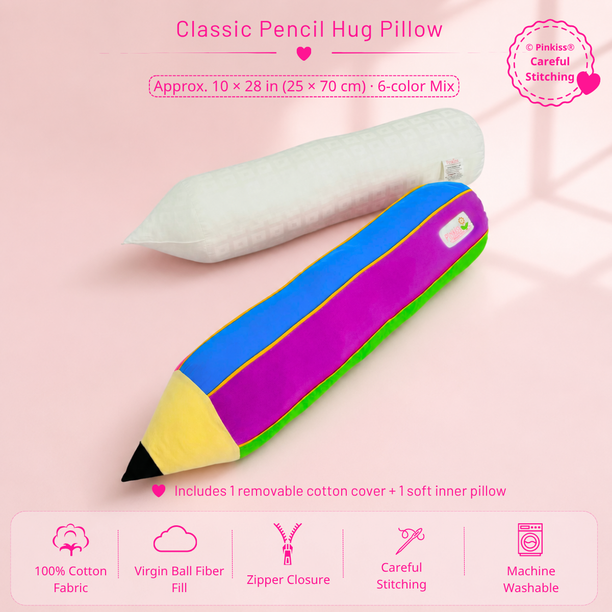 Pencil Hug Pillow