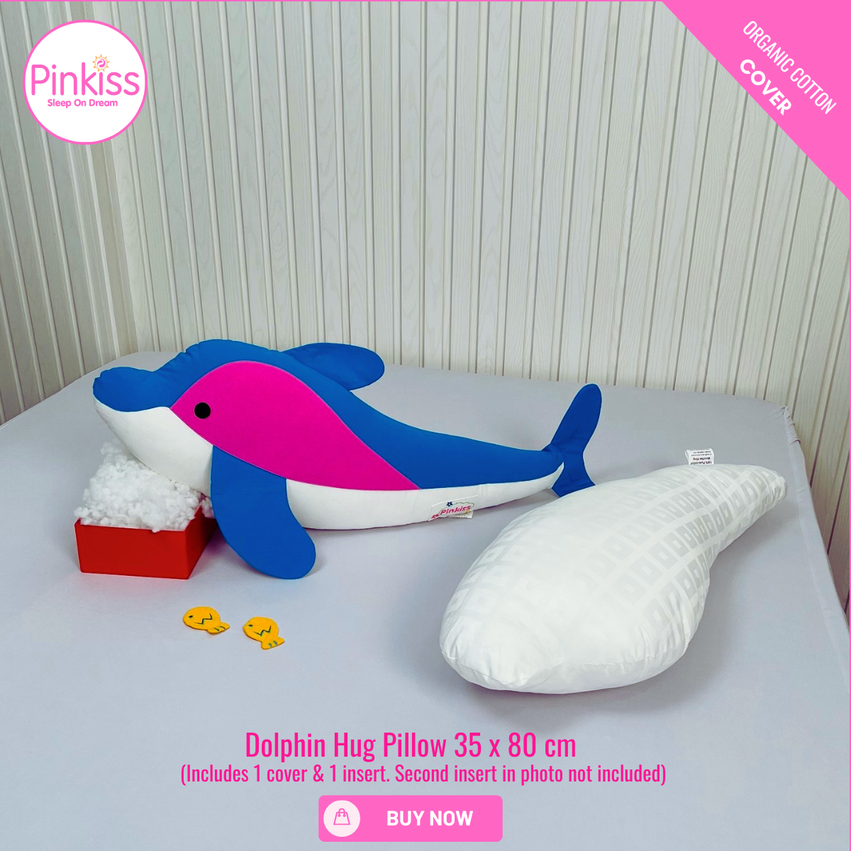 Dolphin Hug Pillow