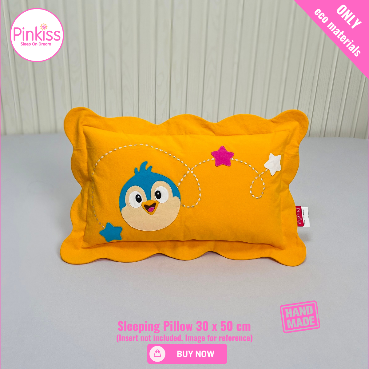 Ruffled Toddler Pillowcase – Gentle & Playful Comfort