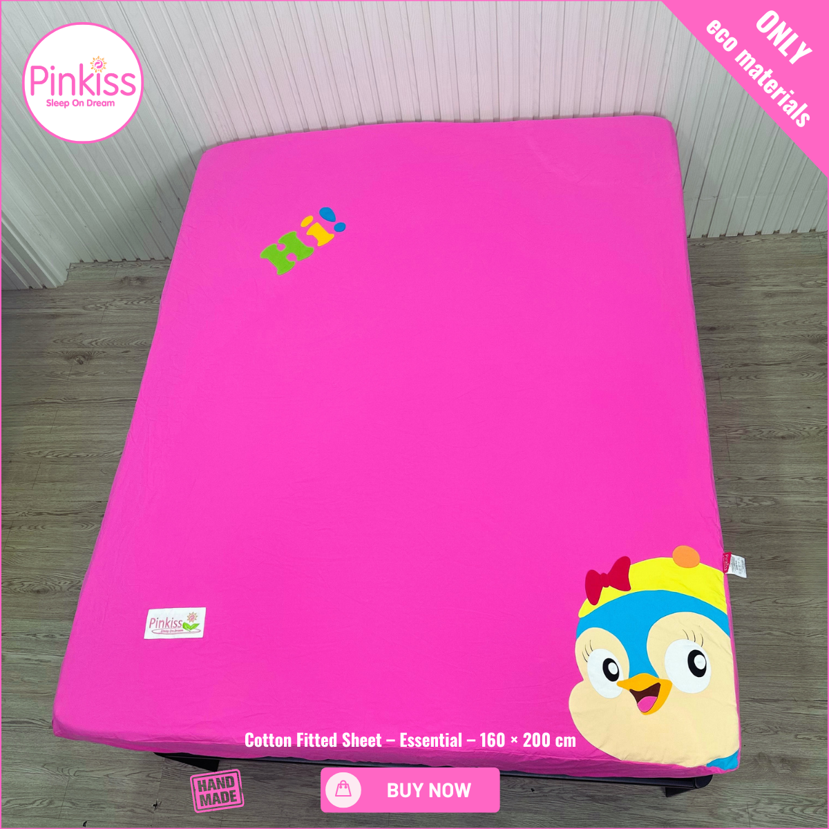 Cotton Fitted Sheet – Essential
