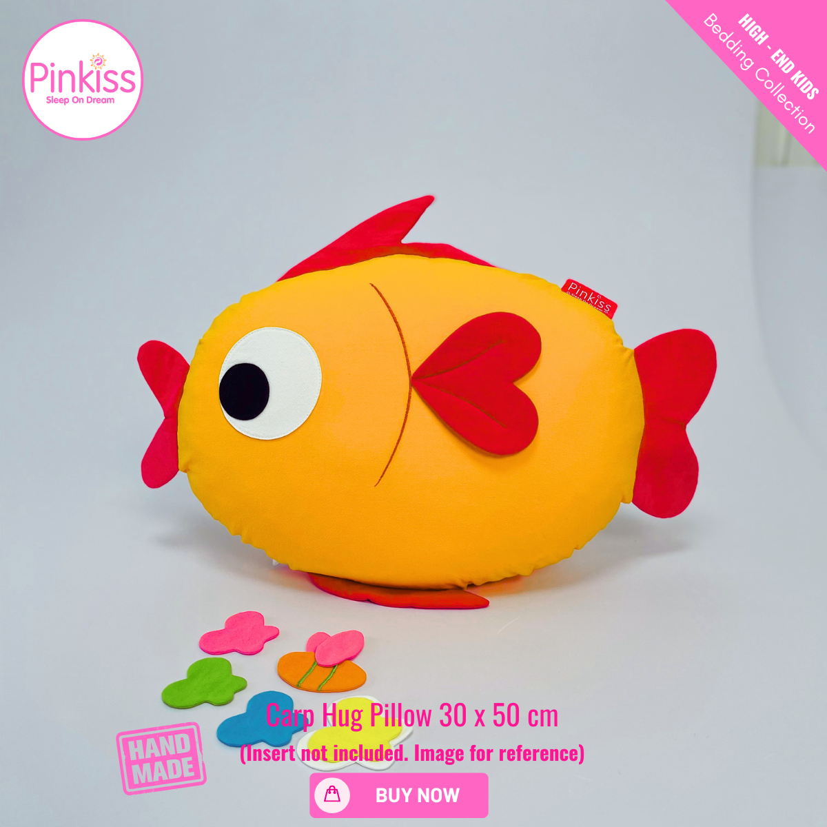 Carp Hug Pillowcase