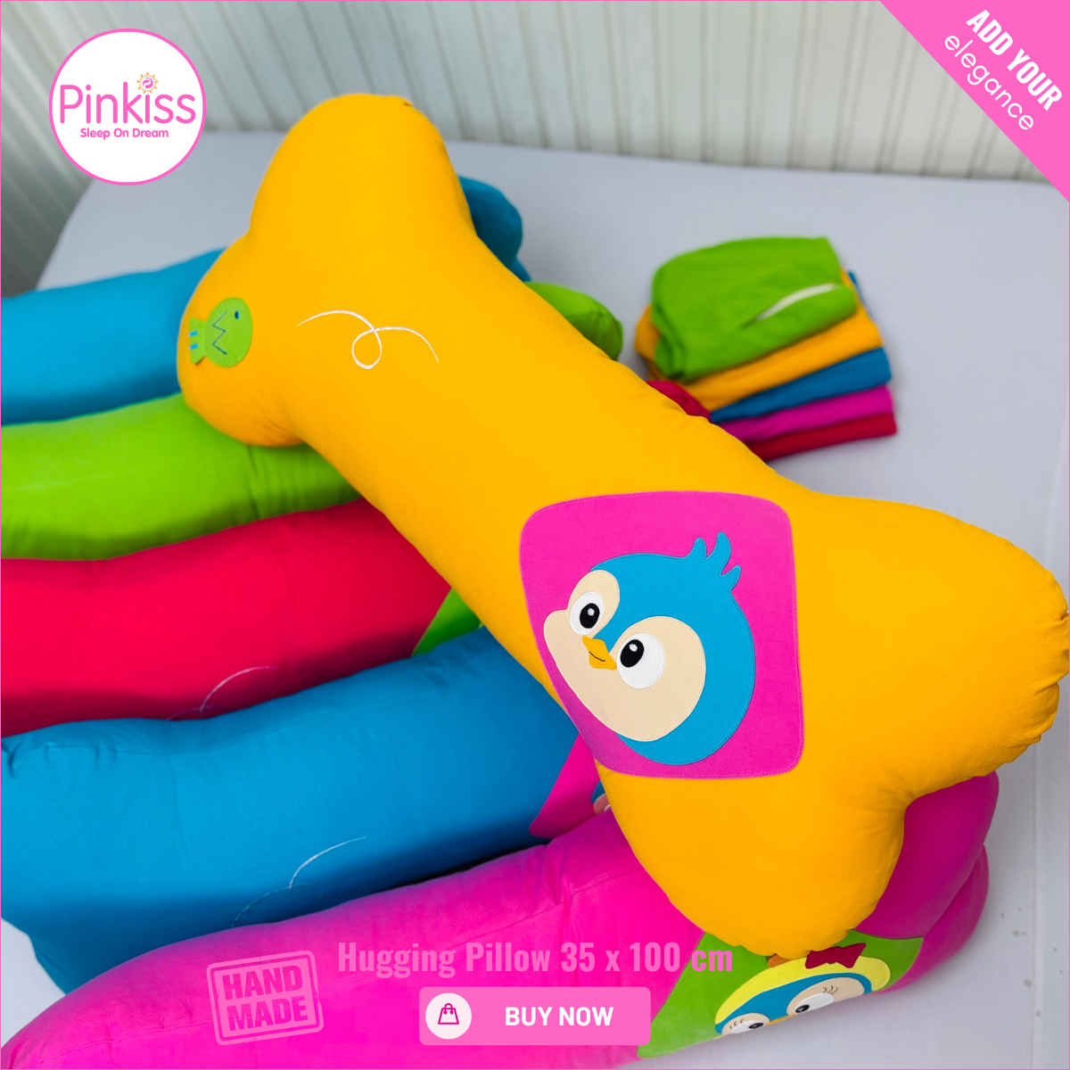 Bone Hug Pillow – Playful & Cozy in Every Size