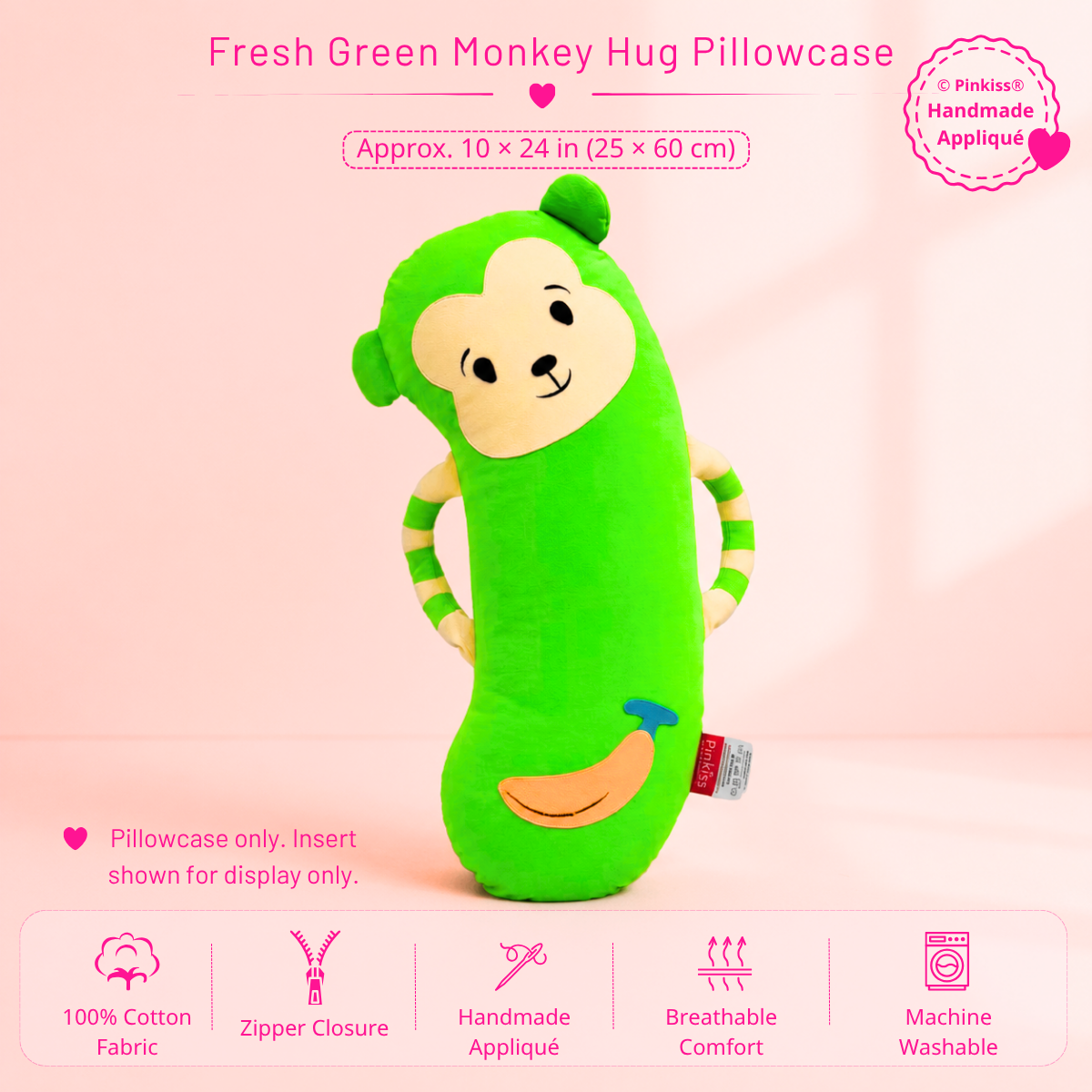 Monkey Hug Pillowcase