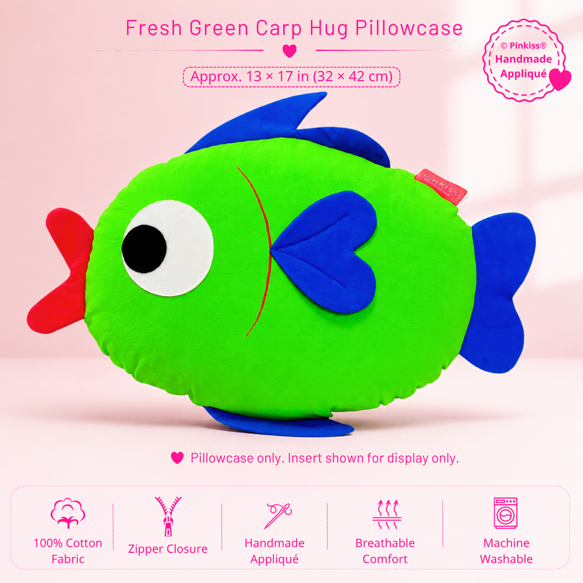 Carp Hug Pillowcase