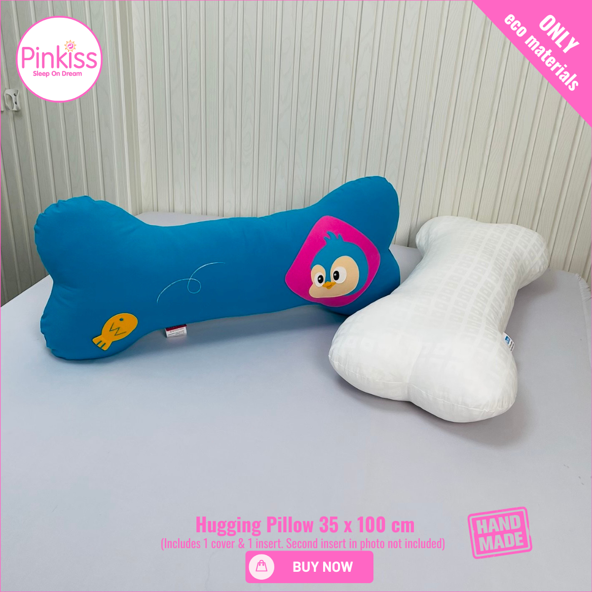 Bone Hug Pillow – Playful & Cozy in Every Size
