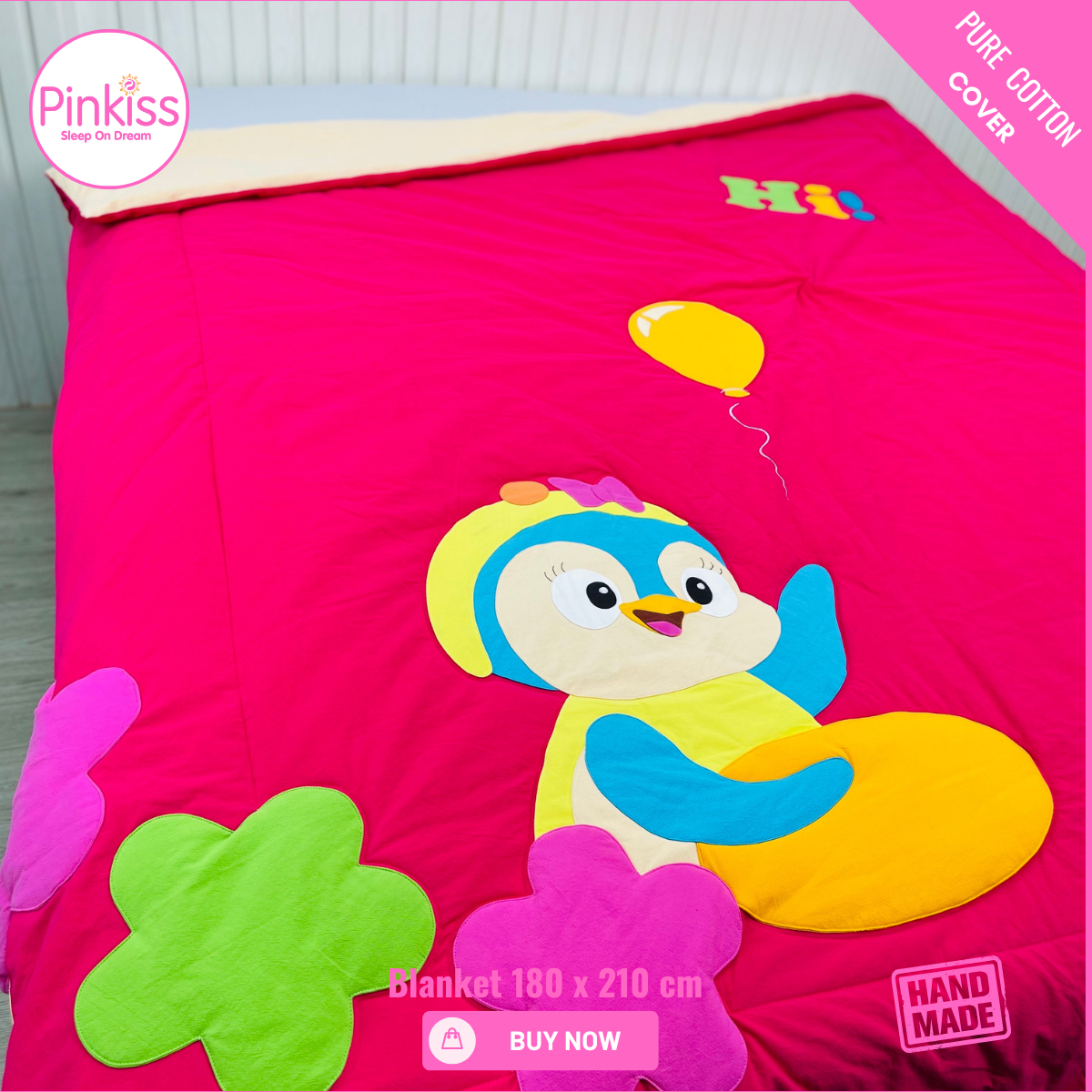 Teen & Adult Quilted Blanket – Gentle & Lasting Comfort