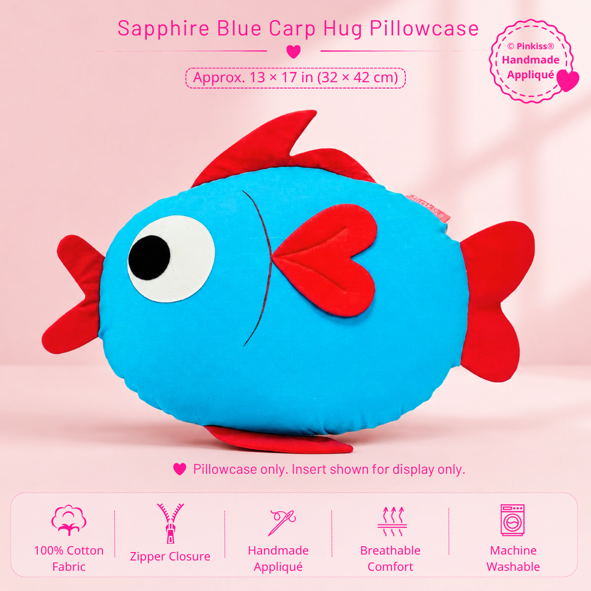 Carp Hug Pillowcase