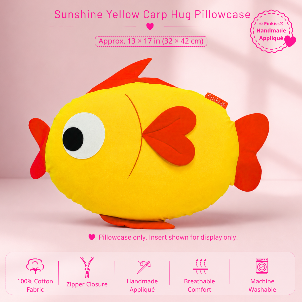 Carp Hug Pillowcase