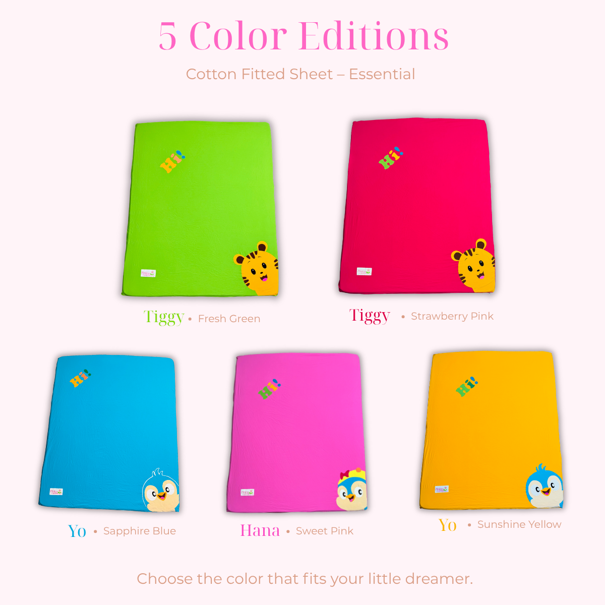 Cotton Fitted Sheet – Essential